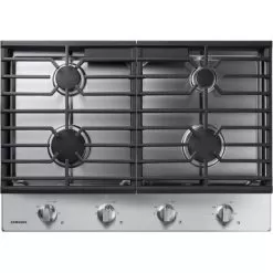 Samsung 30 Inch Stainless 4 Burner Gas Cooktop