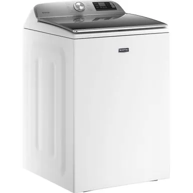 Maytag - 5.3 Cu. Ft. High Efficiency Smart Top Load Washer With Extra Power Button - White 4 Maytag - 5.3 Cu. Ft. High Efficiency Smart Top Load Washer With Extra Power Button - White - Image 2