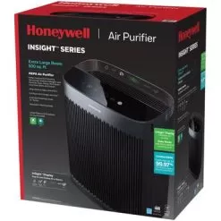 Honeywell - InSight HEPA Air Purifier, Extra-Large Rooms (500 Sq.ft) - Black -Appliance Shop 10d7c907 ac21 53df a8f5 ff73c8448449