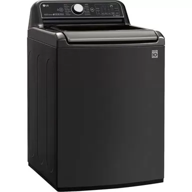 LG - 5.5 Cu. Ft. High-Efficiency Smart Top Load Washer With Steam And TurboWash3D Technology - Black Steel 4 LG - 5.5 Cu. Ft. High-Efficiency Smart Top Load Washer With Steam And TurboWash3D Technology - Black Steel - Image 2
