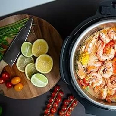 NuWave Duet Electric Pressure Cooker & Air Fryer Combo, 450 IN 1 Slow Cooker & Grill With Integrated Digital Temp Probe, 6qt SS Pot, Adjustable High/Low Pressure, Built-in Sure-Lock Safety Tech 4 NuWave Duet Electric Pressure Cooker & Air Fryer Combo, 450 IN 1 Slow Cooker & Grill With Integrated Digital Temp Probe, 6qt SS Pot, Adjustable High/Low Pressure, Built-in Sure-Lock Safety Tech - Image 2