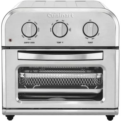 Cuisinart - Compact Air Fryer Toaster Oven - Stainless Steel 3 Cuisinart - Compact Air Fryer Toaster Oven - Stainless Steel