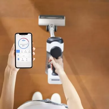 Tineco - Pure One X Dual Smart Cordless Stick Vacuum - White 6 Tineco - Pure One X Dual Smart Cordless Stick Vacuum - White - Image 4