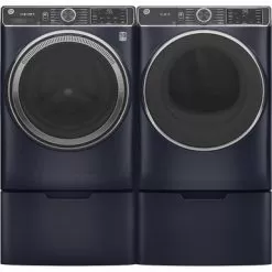 GE - 7.8 Cu. Ft. 12-Cycle Electric Dryer With Steam - Sapphire Blue 25 GE - 7.8 Cu. Ft. 12-Cycle Electric Dryer With Steam - Sapphire Blue -Appliance Shop 11620a16 33b3 5f32 bf7d 7531ebdfcf22