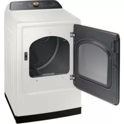 Samsung 7.4-Cu. Ft. Smart Electric Dryer With Steam Sanitize+, Ivory -Appliance Shop 11ff0d8e 8954 5f04 9865 1e642aacb9b7