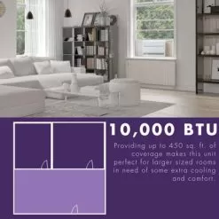 10,000 BTU Window Air Conditioner, Sleek Design, Energy Star -Appliance Shop 12755581 de98 4906 baed 8f3902d51578