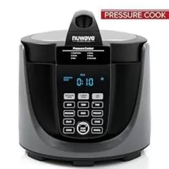 NuWave Duet Electric Pressure Cooker & Air Fryer Combo, 450 IN 1 Slow Cooker & Grill With Integrated Digital Temp Probe, 6qt SS Pot, Adjustable High/Low Pressure, Built-in Sure-Lock Safety Tech 12 NuWave Duet Electric Pressure Cooker & Air Fryer Combo, 450 IN 1 Slow Cooker & Grill With Integrated Digital Temp Probe, 6qt SS Pot, Adjustable High/Low Pressure, Built-in Sure-Lock Safety Tech -Appliance Shop 12fe71d7 b9b3 40fe aad1 7115aa28e466