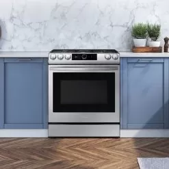 Samsung 6.0-Cu. Ft. Slide-In Front Control Gas Range With Smart Dial And Air Fry, Stainless Steel -Appliance Shop 139a4d23 2279 47c4 b684 967af84b100c