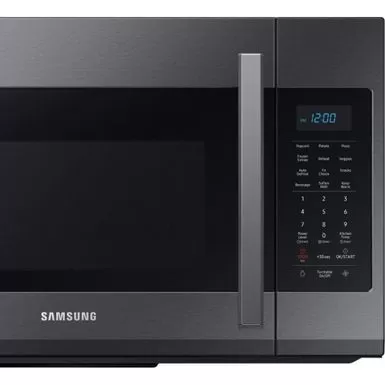 Samsung 1.9 Cu. Ft. Fingerprint Resistant Black Stainless Steel Over-The-Range Microwave With Sensor Cooking 5 Samsung 1.9 Cu. Ft. Fingerprint Resistant Black Stainless Steel Over-The-Range Microwave With Sensor Cooking - Image 3