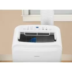 Insignia™ - 300 Sq. Ft. Portable Air Conditioner - White -Appliance Shop 13d85cfe 216b 5d96 8529 2692a2ea5c22