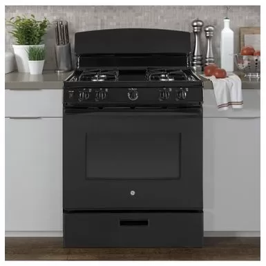 Ge Ada 30" Black Freestanding Gas Range 8 Ge Ada 30" Black Freestanding Gas Range - Image 6