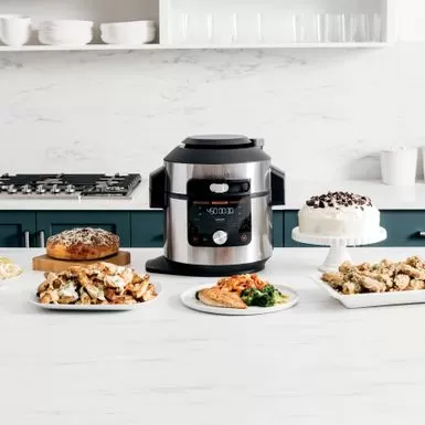 Ninja - Foodi 14-in-1 8qt. XL Pressure Cooker & Steam Fryer With SmartLid - Stainless/Black 14 Ninja - Foodi 14-in-1 8qt. XL Pressure Cooker & Steam Fryer With SmartLid - Stainless/Black - Image 12