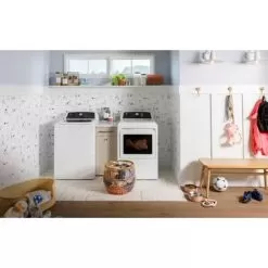 GE - 4.5 Cu Ft Top Load Washer With Water Level Control, Deep Fill, Quick Wash, And Glass Lid - White On White 39 GE - 4.5 Cu Ft Top Load Washer With Water Level Control, Deep Fill, Quick Wash, And Glass Lid - White On White -Appliance Shop 162484dd 3c5c 5c5b 81cb 00c843f8e527