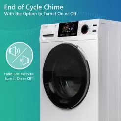 Equator Digital Touch 18 Lbs Compact 110V Washer 1400 RPM 4 Memory & 16 Programs - White -Appliance Shop 16e7493f 11cf 4bcc 91a4 19346c93968a