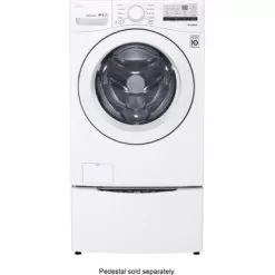 LG - 4.5 Cu. Ft. High Efficiency Stackable Front-Load Washer With 6Motion Technology - White 28 LG - 4.5 Cu. Ft. High Efficiency Stackable Front-Load Washer With 6Motion Technology - White -Appliance Shop 16f60765 51ea 542d 9898 31cc8a1fe772