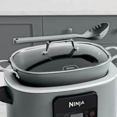 Ninja - Foodi PossibleCooker PRO, 8.5qt Multi-Cooker - Sea Salt Grey 10 Ninja - Foodi PossibleCooker PRO, 8.5qt Multi-Cooker - Sea Salt Grey - Image 8