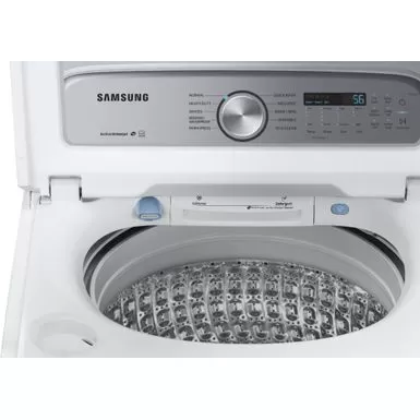 Samsung - 5.0 Cu. Ft. High Efficiency Top Load Washer With Active WaterJet - White 16 Samsung - 5.0 Cu. Ft. High Efficiency Top Load Washer With Active WaterJet - White - Image 14