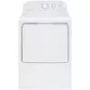 GE Hotpoint White Electric Dryer