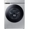 Samsung - Bespoke 5.3 Cu. Ft. Ultra Capacity Front Load Washer With Super Speed Wash And AI Smart Dial - Silver Steel