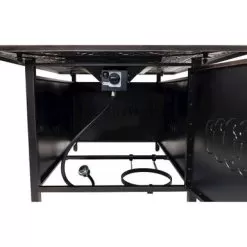 Fire Sense - Dynasty Rectangular Aluminum LPG Fire Pit - Antique Bronze -Appliance Shop 1a56670c 40dd 5695 bd74 ee583d65d810