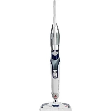 BISSELL - PowerFresh Deluxe Corded Steam Mop - Brite White/Saphire Waltz 3 BISSELL - PowerFresh Deluxe Corded Steam Mop - Brite White/Saphire Waltz