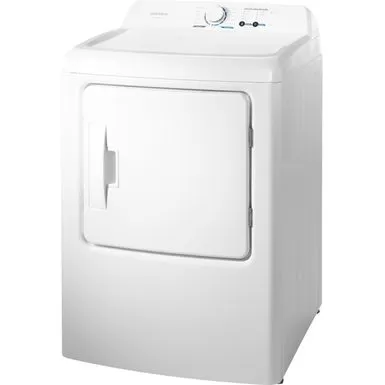 Insignia™ - 6.7 Cu. Ft. 12-Cycle Electric Dryer - White 5 Insignia™ - 6.7 Cu. Ft. 12-Cycle Electric Dryer - White - Image 3