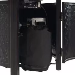 Fire Sense - James Oval Aluminum LPG Fire Pit - Antique Bronze -Appliance Shop 1af4e0f6 bb31 56f3 89bb bf1d77325d29