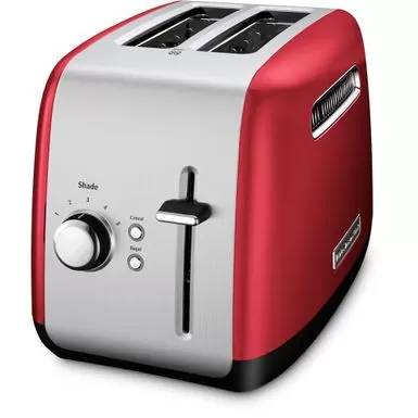 KitchenAid 2-Slice Toaster With Illuminated Button In Empire Red 3 KitchenAid 2-Slice Toaster With Illuminated Button In Empire Red