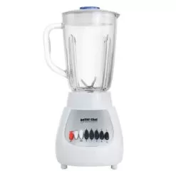 Better Chef 10-Speed 350 Watt 42 Ounce Glass Jar Blender In White - White