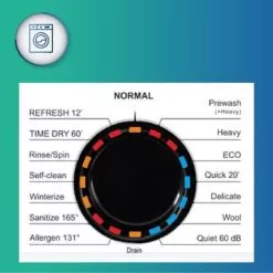 Equator Digital Compact 110V Vented/Ventless 18 Lbs Combo Washer Dryer 1400 RPM - White -Appliance Shop 1bb2ffff fe7b 4227 9ff8 e3bdf4f5c113