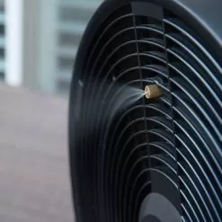 NewAir - Outdoor Misting Fan And Pedestal Fan, Cools 500 Sq. Ft. With 3 Fan Speeds And Wide-Angle Oscillation - Black 16 NewAir - Outdoor Misting Fan And Pedestal Fan, Cools 500 Sq. Ft. With 3 Fan Speeds And Wide-Angle Oscillation - Black -Appliance Shop 1e992817 b7a7 5aa2 a515 0c476da9cdea