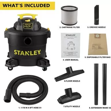 Stanley SL18191P - Vacuum Cleaner - Canister 4 Stanley SL18191P - Vacuum Cleaner - Canister - Image 2