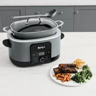 Ninja - Foodi PossibleCooker PRO, 8.5qt Multi-Cooker - Sea Salt Grey 7 Ninja - Foodi PossibleCooker PRO, 8.5qt Multi-Cooker - Sea Salt Grey - Image 5