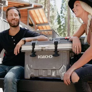Igloo - IMX 24 Quart Cooler - Gray 6 Igloo - IMX 24 Quart Cooler - Gray - Image 4