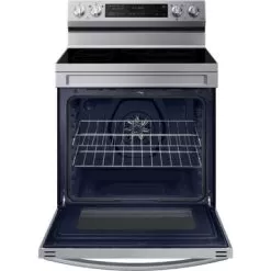 Samsung - 6.3 Cu. Ft. Freestanding Electric Convection+ Range With WiFi, No-Preheat Air Fry And Griddle - Stainless Steel 20 Samsung - 6.3 Cu. Ft. Freestanding Electric Convection+ Range With WiFi, No-Preheat Air Fry And Griddle - Stainless Steel -Appliance Shop 1fb83b23 616c 5606 a8cf e2e4404961dc