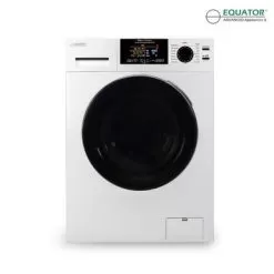 Equator Digital Compact 110V Vented/Ventless 18 Lbs Combo Washer Dryer 1400 RPM - Silver