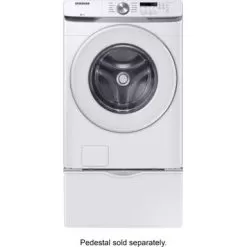 Samsung - 4.5 Cu. Ft. High Efficiency Stackable Front Load Washer With Vibration Reduction Technology+ - White -Appliance Shop 2057c2be 8ca8 5e9d b586 5c0838d73752