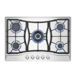 Empava 30 In Gas Cooktop Stainless Steel Built-in 5 Sabaf Burners Stove - 30inch