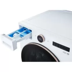 LG - 5.0 Cu. Ft. High-Efficiency Smart Front Load Washer With Steam And TurboWash 360 - White -Appliance Shop 207e260f 661a 519d aa9a 2ca3ff91100a