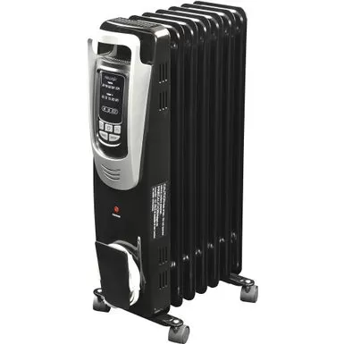 NewAir - Electric Oil Radiator Heater - Black 5 NewAir - Electric Oil Radiator Heater - Black - Image 3