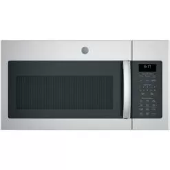 GE 1.7 Cu. Ft. Silver Over-the-Range Sensor Fingerprint Resistant Microwave Oven