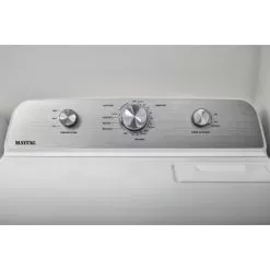 Maytag - 7.0 Cu. Ft. Electric Dryer With Wrinkle Prevent - White -Appliance Shop 221409fe 5053 59dc 9c99 a4f32de0e424
