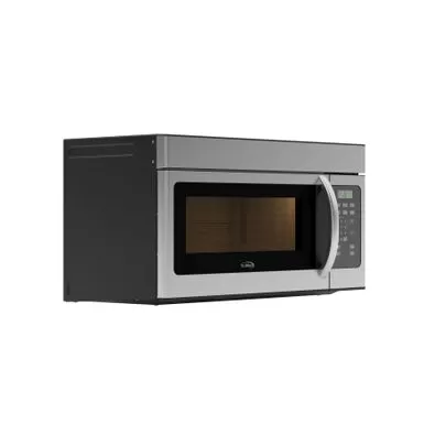 1.6 Cu. Ft. Stainless Steel Over The Range Microwave Oven With Lamp And Recirculation Vent Hood Function - 1.6 Cu Ft - 1.6 Cu Ft 3 1.6 Cu. Ft. Stainless Steel Over The Range Microwave Oven With Lamp And Recirculation Vent Hood Function - 1.6 Cu Ft - 1.6 Cu Ft