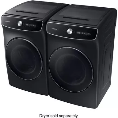 Samsung - 6.0 Cu. Ft. Total Capacity Smart Dial Washer With FlexWash™ And Super Speed Wash - Black 4 Samsung - 6.0 Cu. Ft. Total Capacity Smart Dial Washer With FlexWash™ And Super Speed Wash - Black - Image 2