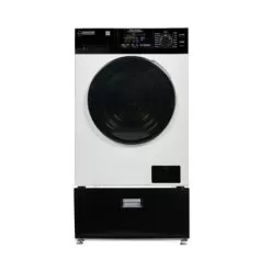 Equator 18lbs. Combination Washer Dryer-Sanitize, Allergen, Winterize, Vented/Ventless Dry & Laundry Pedestal With Drawer - White -Appliance Shop 23785649 1ce1 400e 9567 4b54d54bc50a