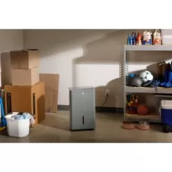 GE - 50-Pint Energy Star Portable Dehumidifier With Smart Dry For Wet Spaces - Grey -Appliance Shop 24315f81 2e1e 53f8 9602 bc6e058b36fc
