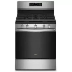 Whirlpool 5 Cu. Ft. Fingerprint Resistant Stainless Steel 5-in-1 Air Fry Gas Range