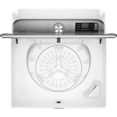 Maytag - 5.3 Cu. Ft. High Efficiency Smart Top Load Washer With Extra Power Button - White 6 Maytag - 5.3 Cu. Ft. High Efficiency Smart Top Load Washer With Extra Power Button - White - Image 4