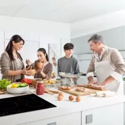 Gasland Chef 36" Built-in Electric Induction Cooktop With 5 Burners , Vitro Ceramic Glass, Sensor Touch Control, 240V - Black