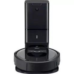 IRobot - Roomba I7+ (7550) Wi-Fi Connected Self-Emptying Robot Vacuum - Charcoal